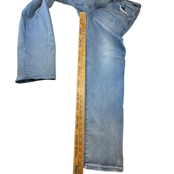 Express jeans men's 33x34 skinny‎ high rise medium wash - Picture 8 of 8